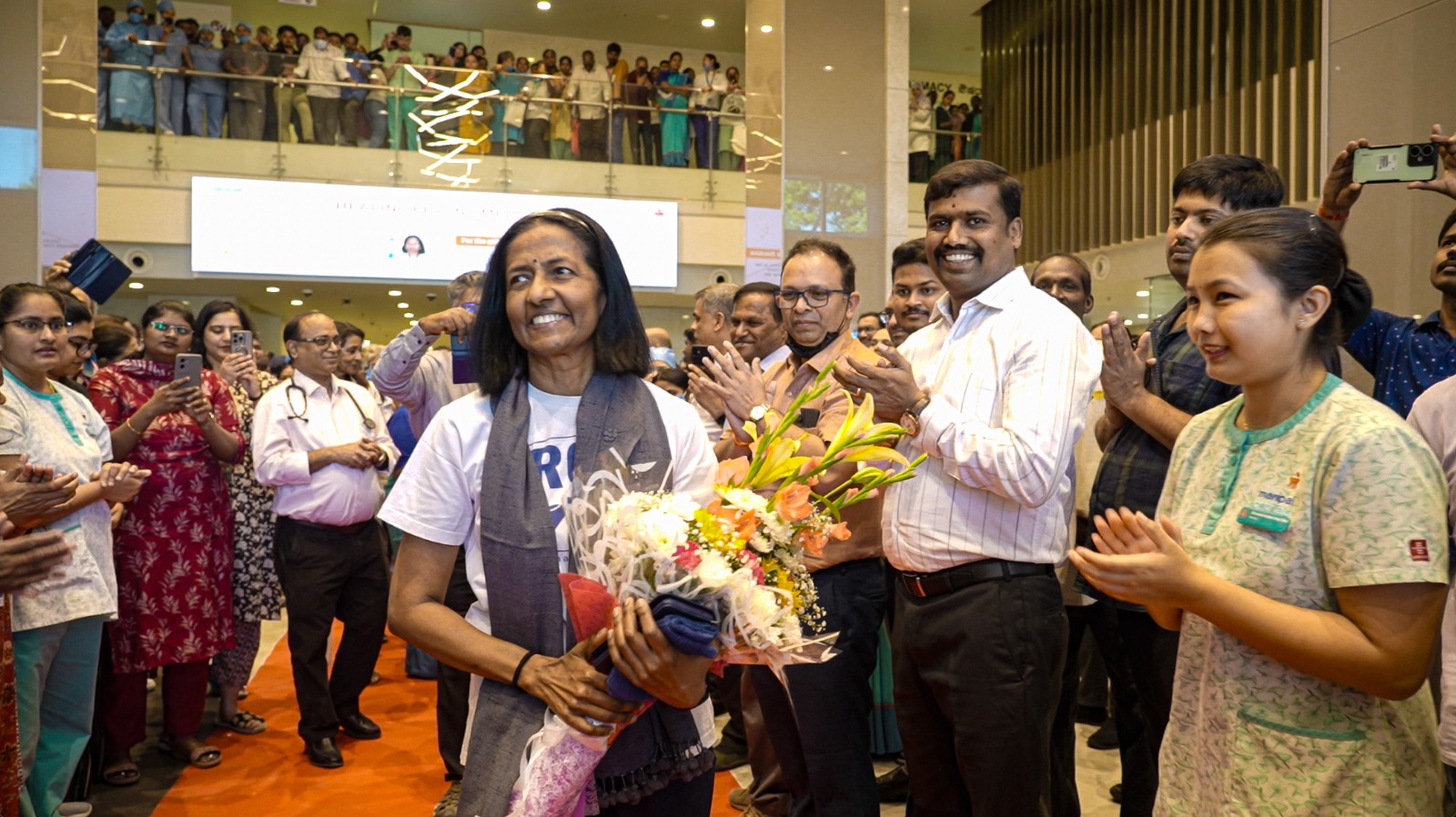 Celebrating recovery in the hospital